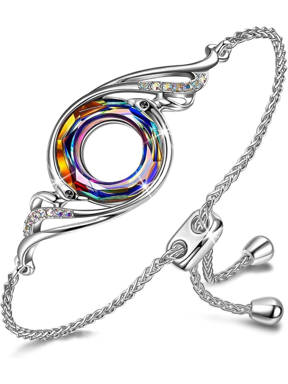 Adjustable Phoenix Bracelet for Women - Rise From the Ashes, Stylish Slider